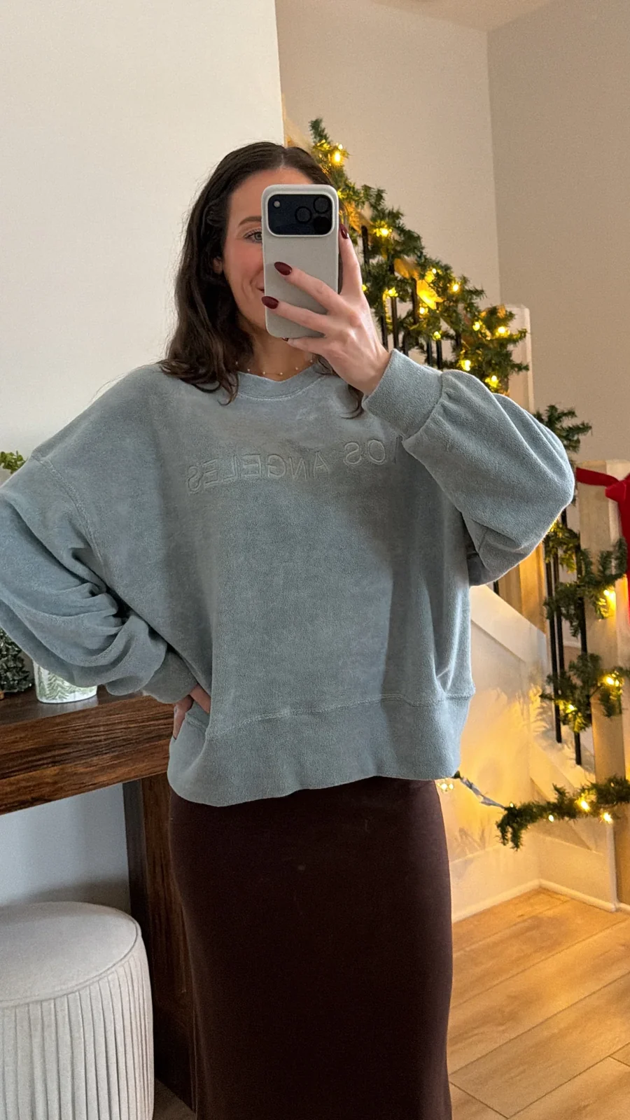View 4: Silver Mist Crewneck