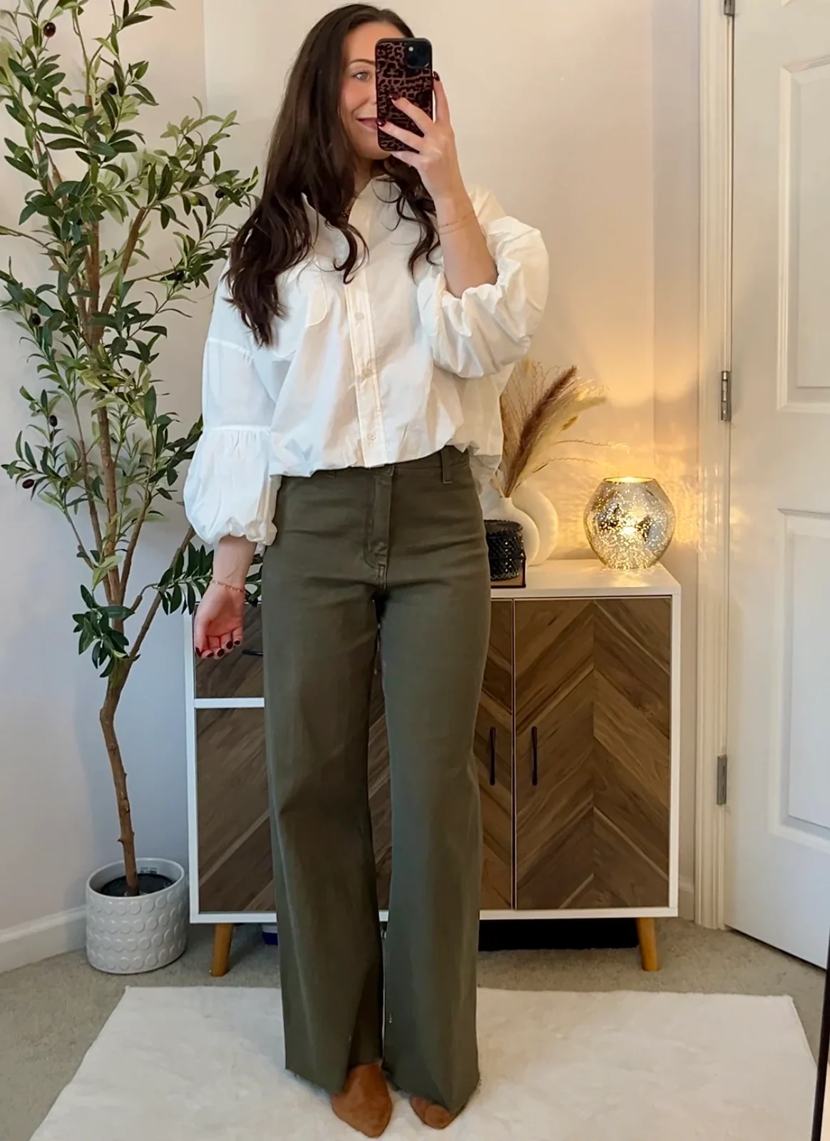 View 5: Cozy Trails Wide Leg Pants