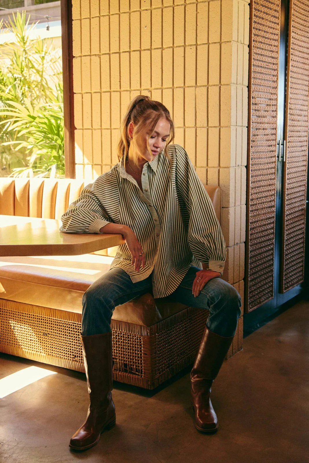 View 9: French Cafe Button Down Shirt