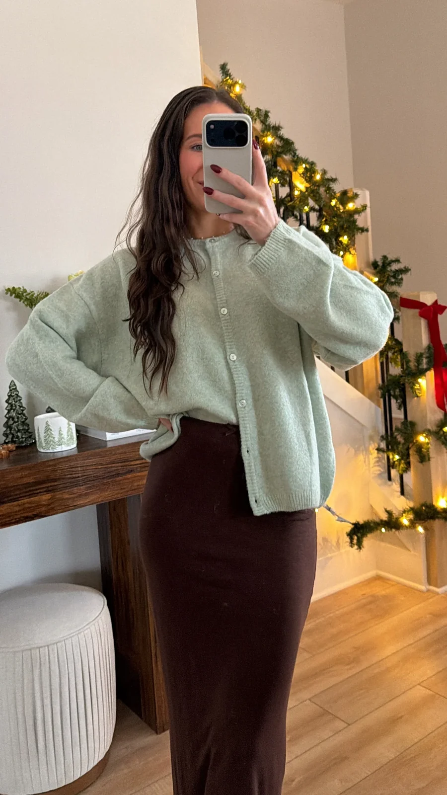 View 11: Cream Coast Cardigan Sweater