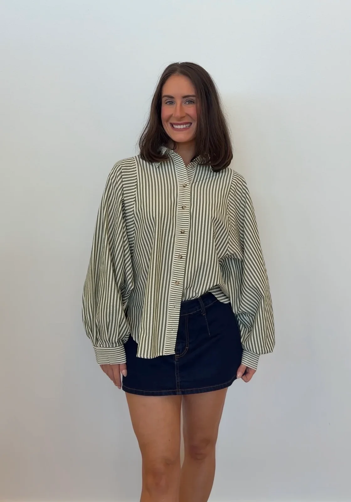 French Cafe Button Down Shirt