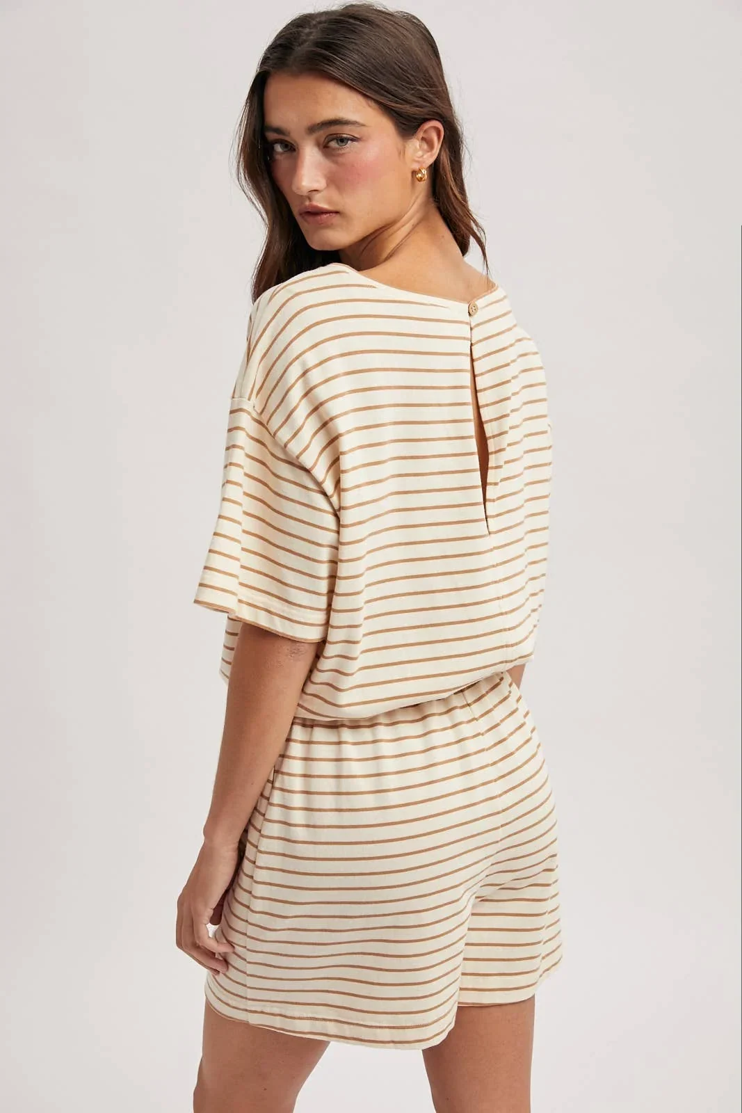 Dune Stripe Romper