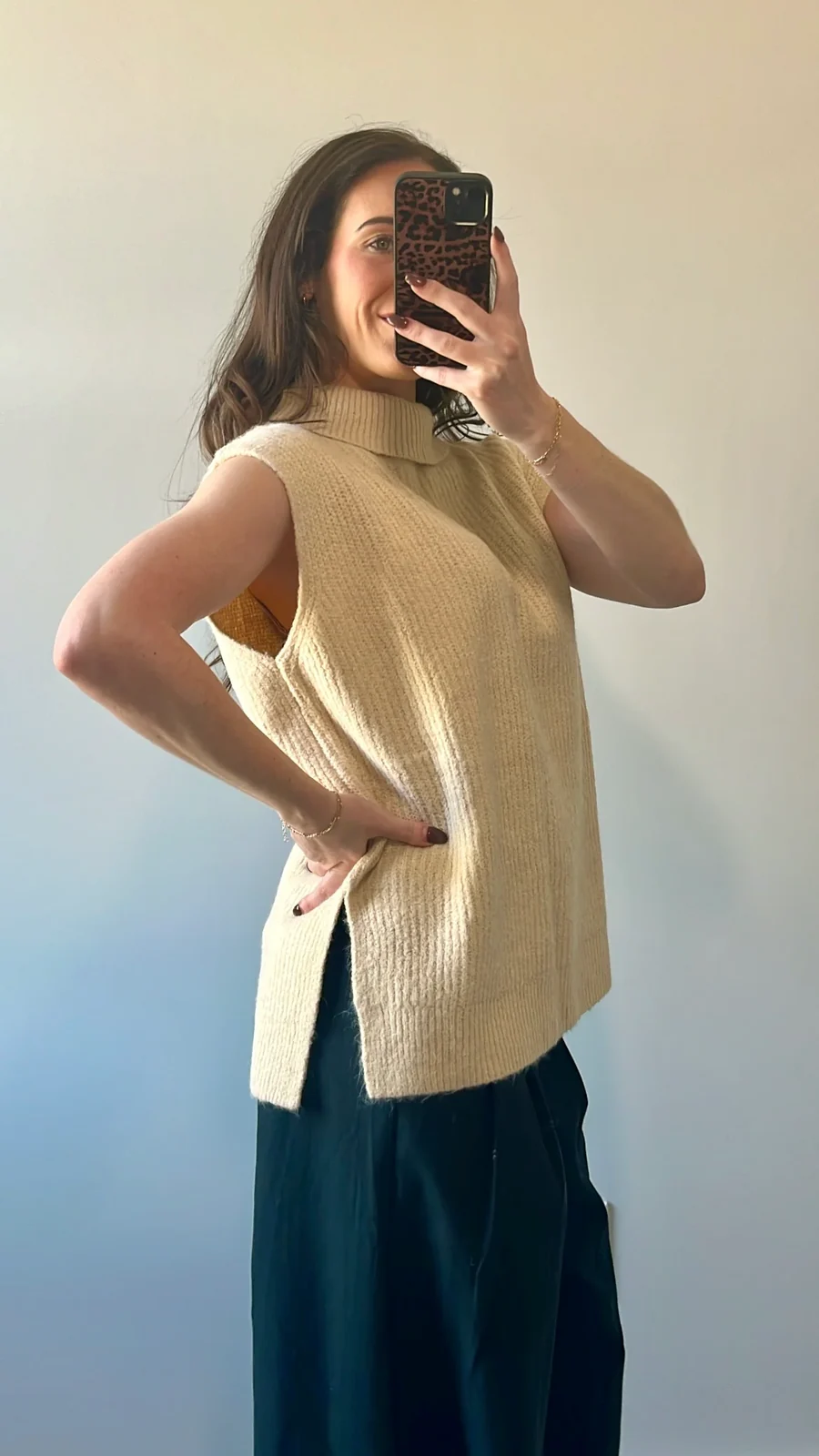 Crème Brûlée Turtleneck Sweater