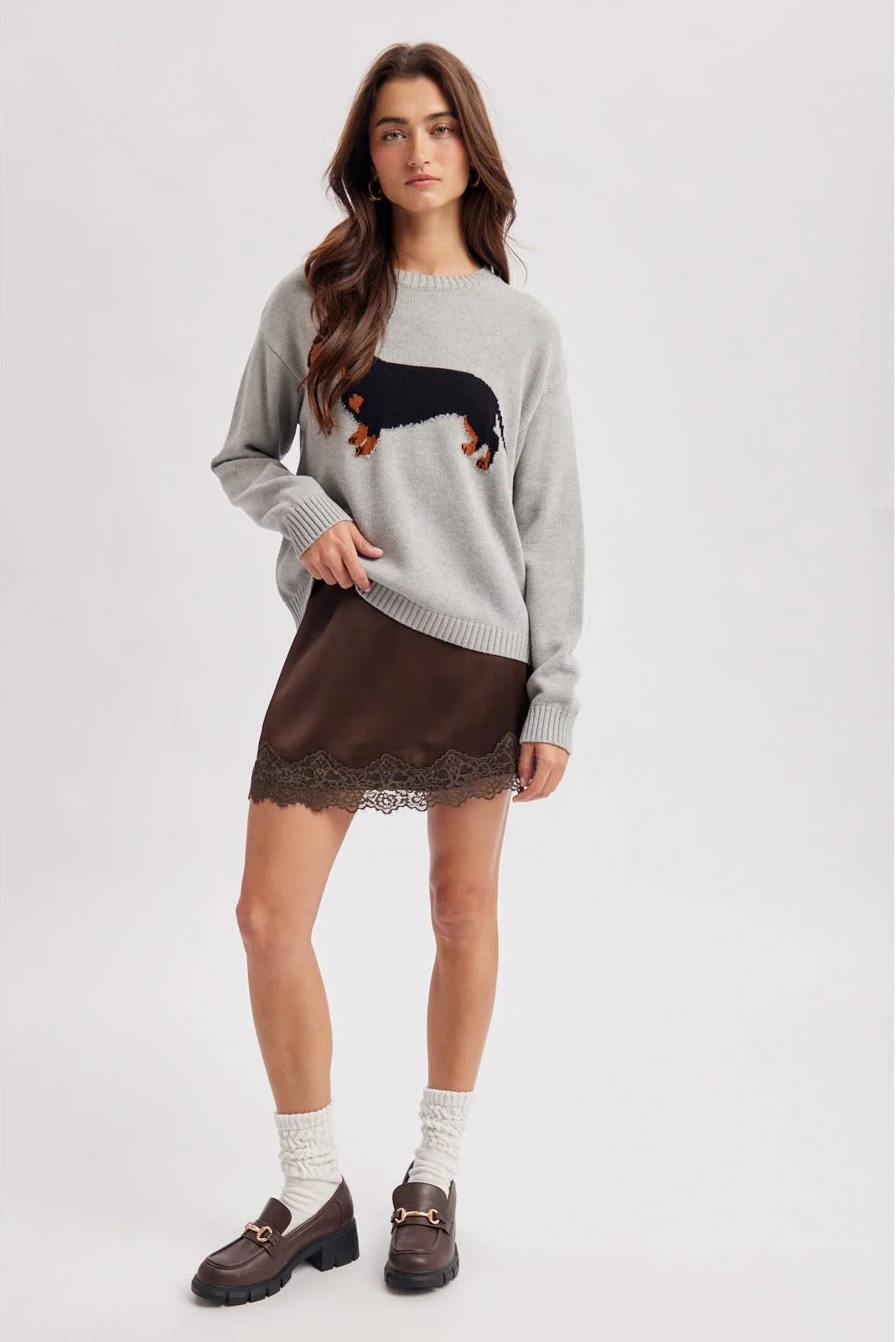 Fall Flair Lace Skort