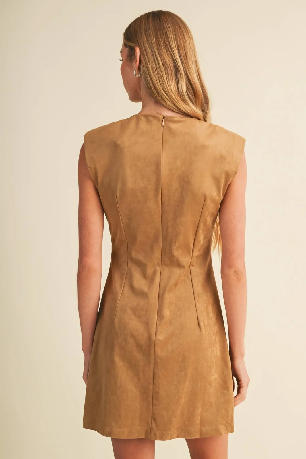 Autumn Daze Suede Dress