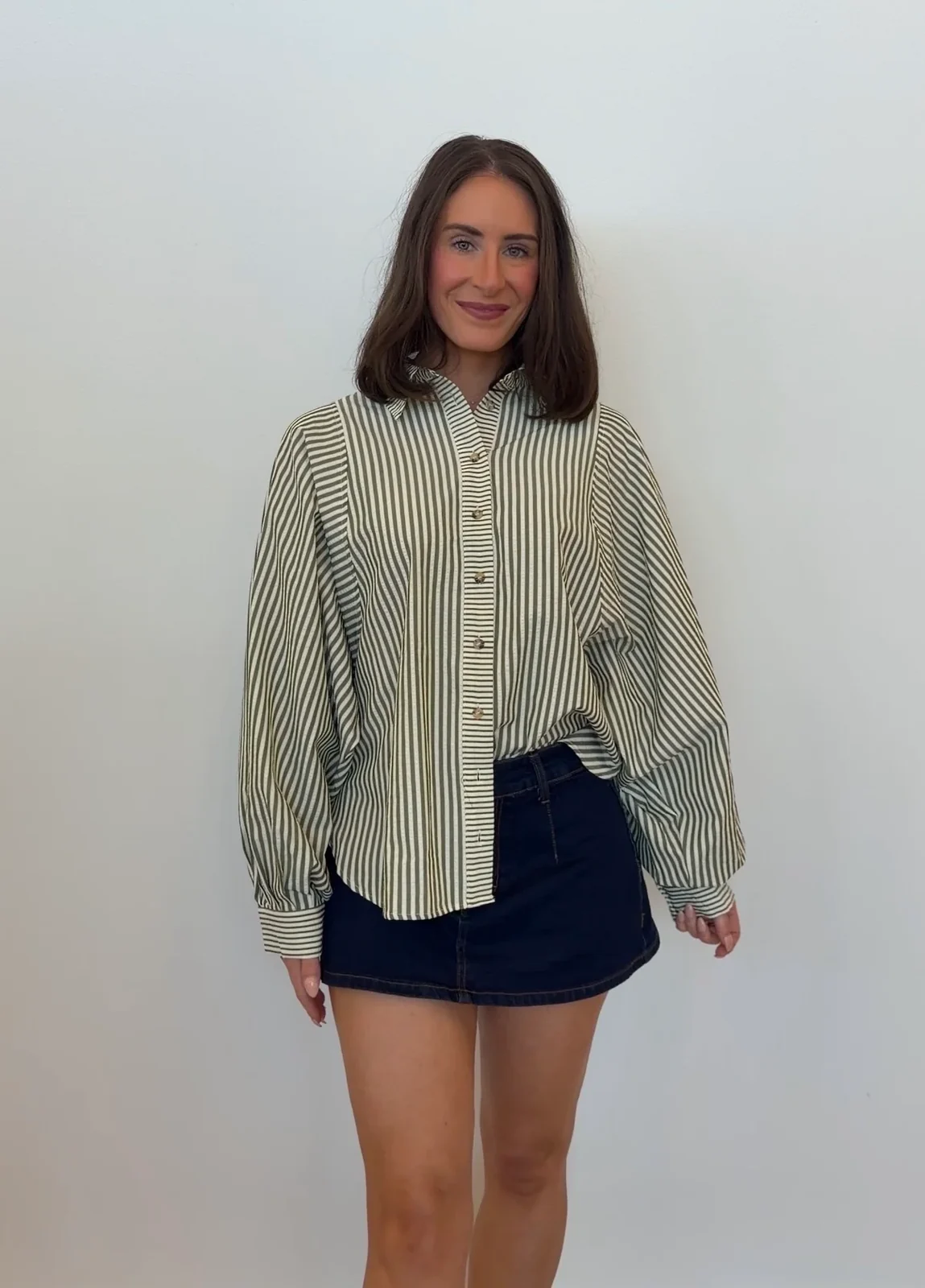 View 4: French Cafe Button Down Shirt