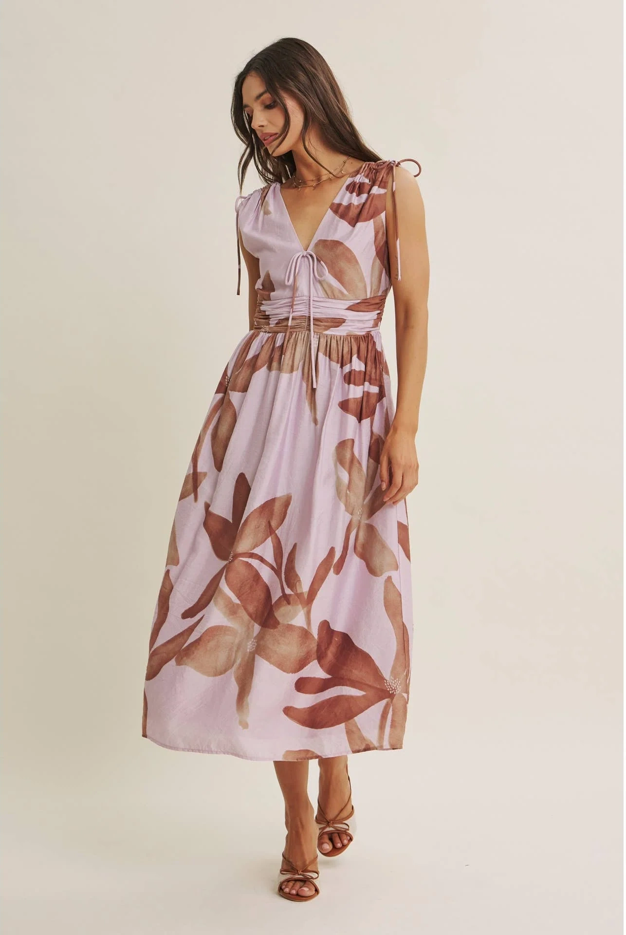 View 8: Tropical Sunset Midi Dress