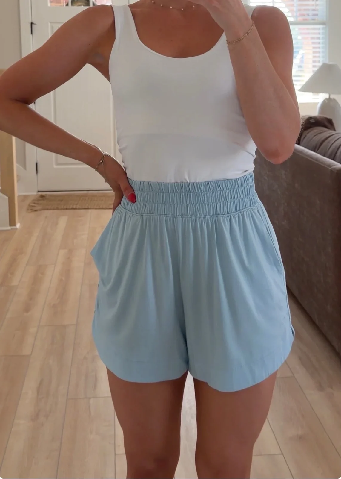 Salt Air Viscose Tulip Shorts