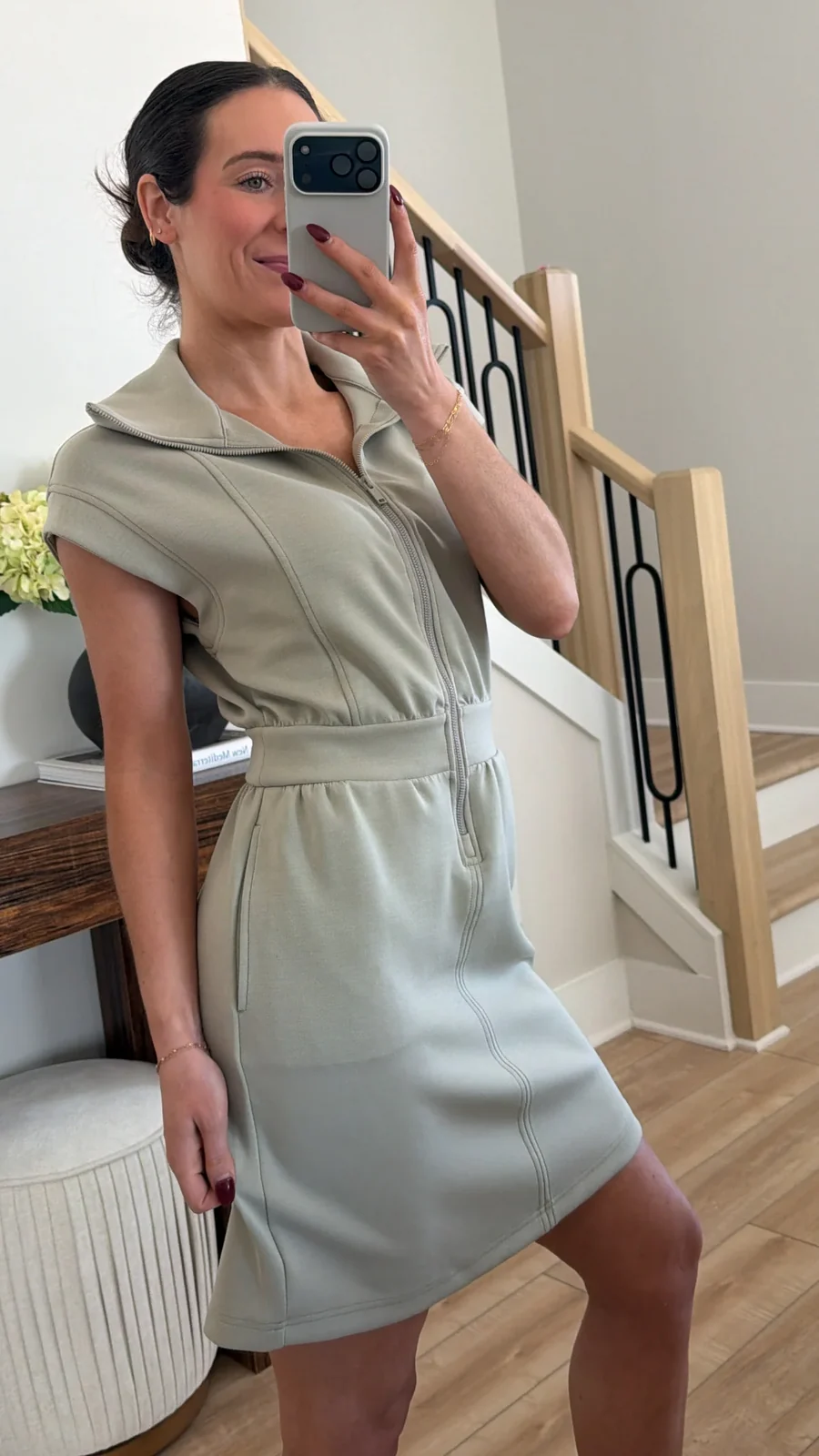Roam Free Zip-Up Casual Dress