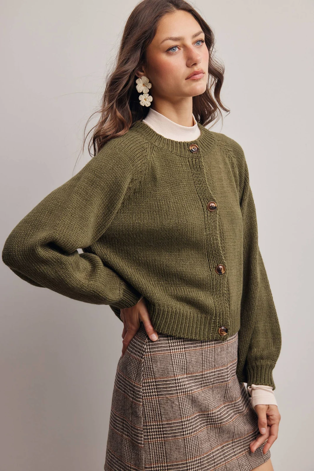 View 8: Villagio Button Up Sweater