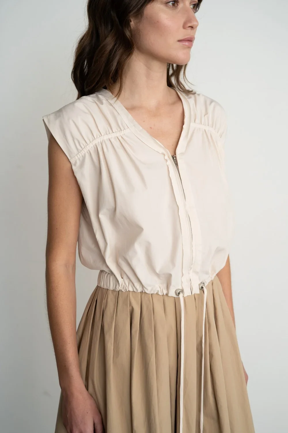 View 12: Soleil Zipper Top