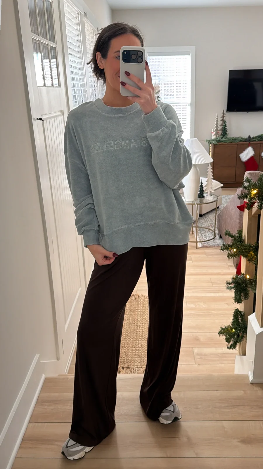 View 3: Silver Mist Crewneck