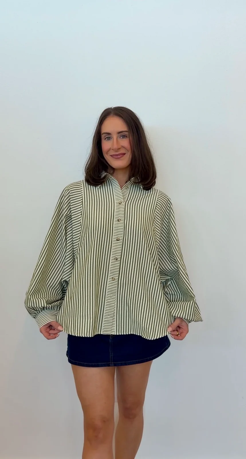 View 6: French Cafe Button Down Shirt