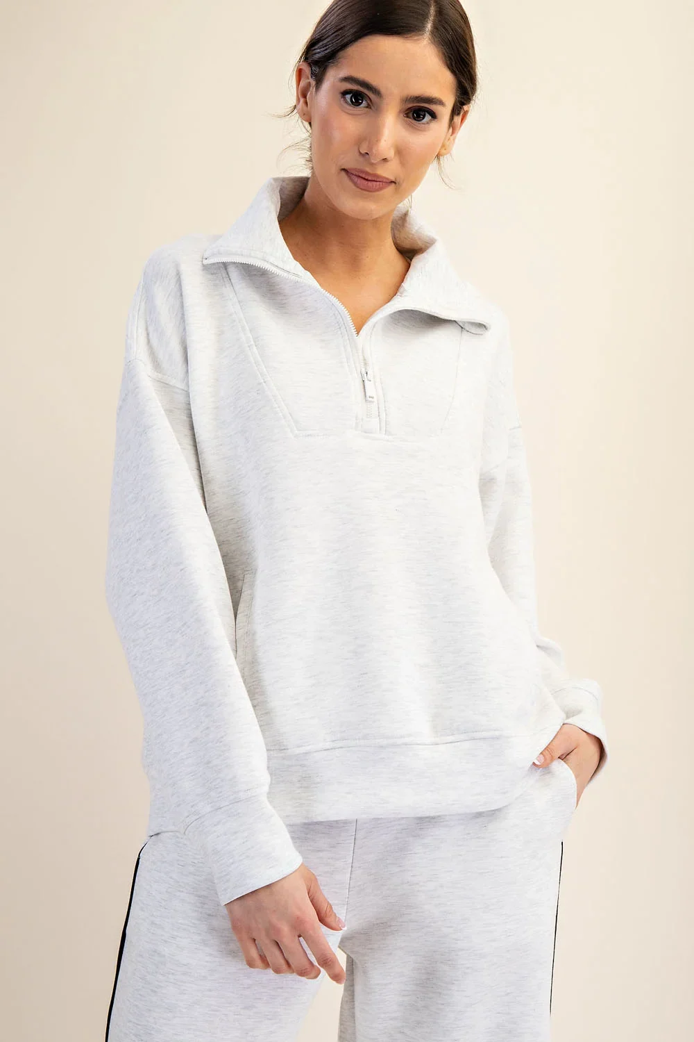 View 18: Roam Free Modal Quarter Zip Pullover