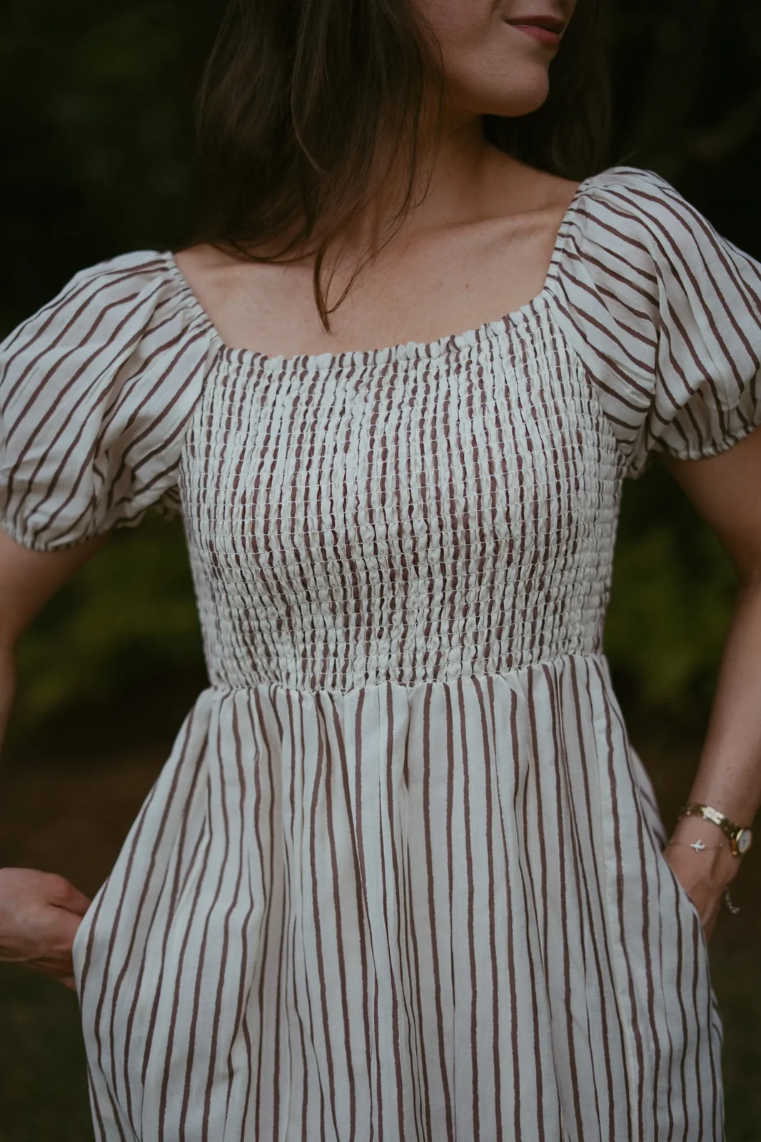 Pienza Stripe Dress