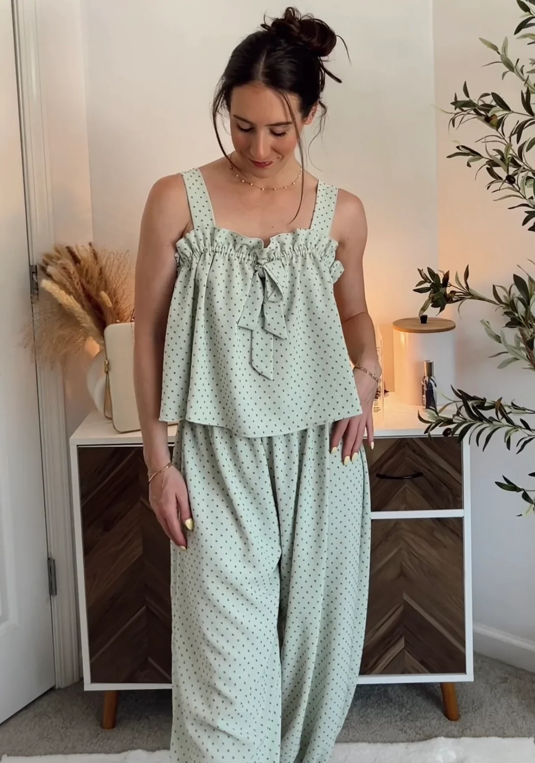 Sunset Confetti Pajama Set