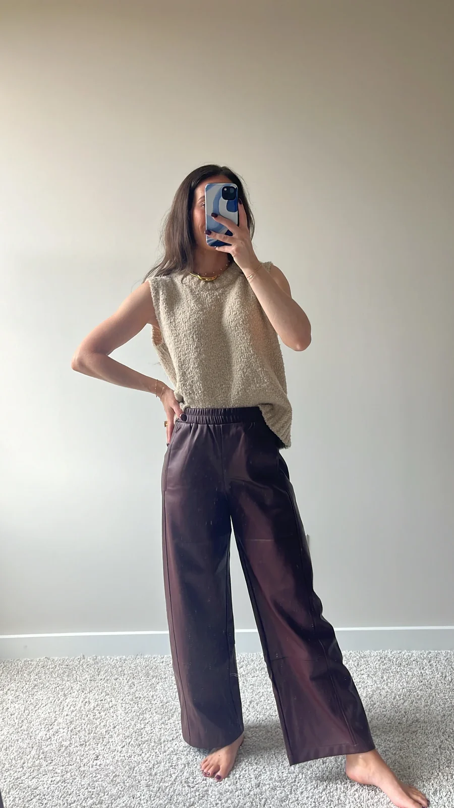 Venezia Leather Pants