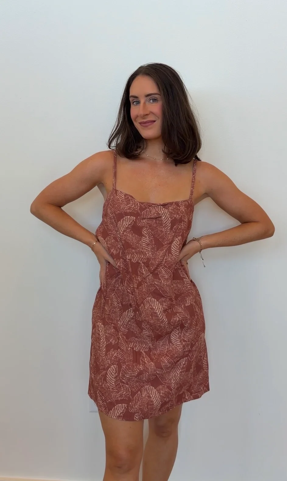 Tulum Palms Mini Dress