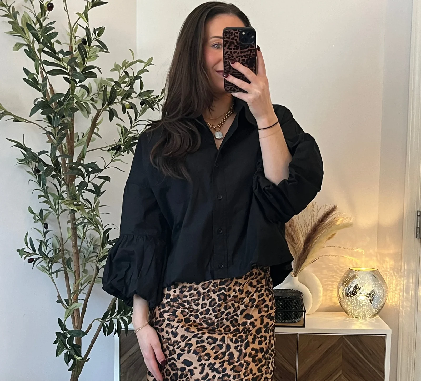 Luxe Compass Blouse