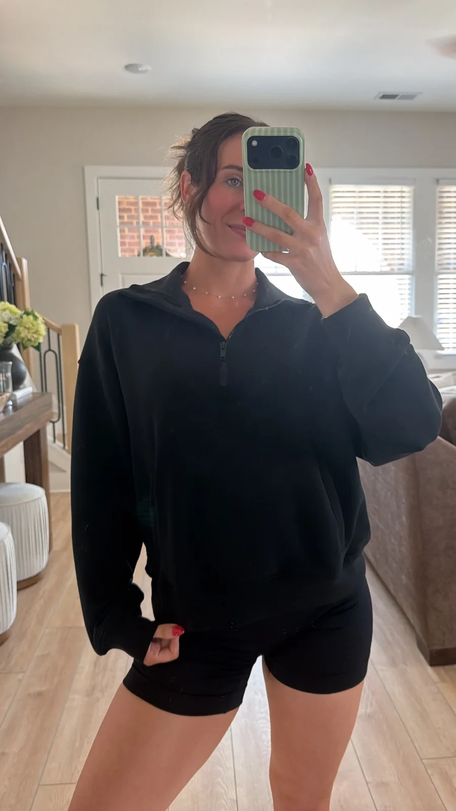 View 5: Roam Free Modal Quarter Zip Pullover