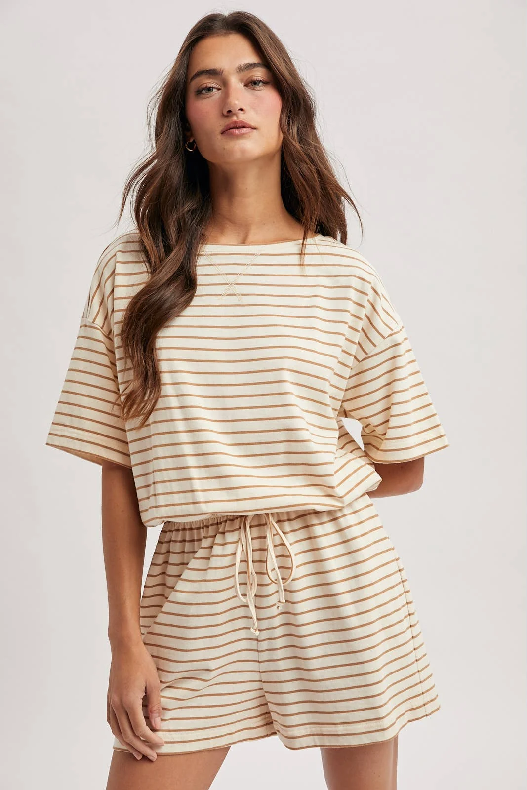 Dune Stripe Romper