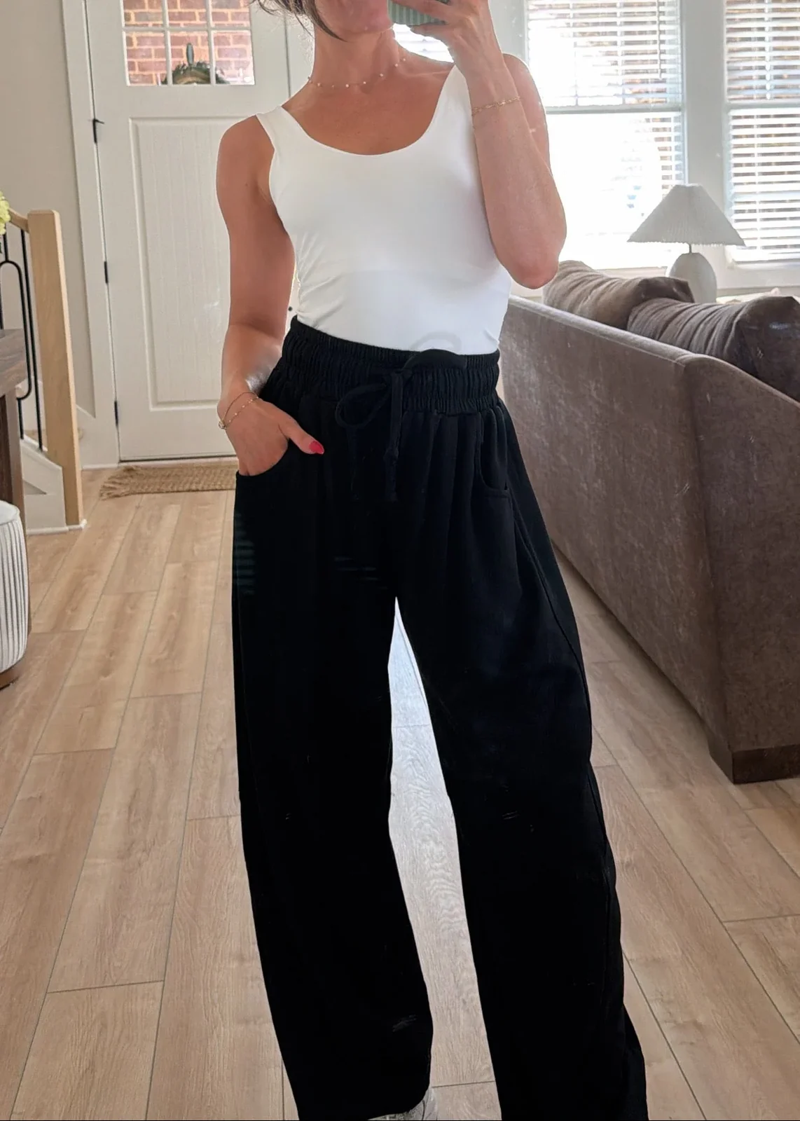 Midnight Cruise Barrel Trousers