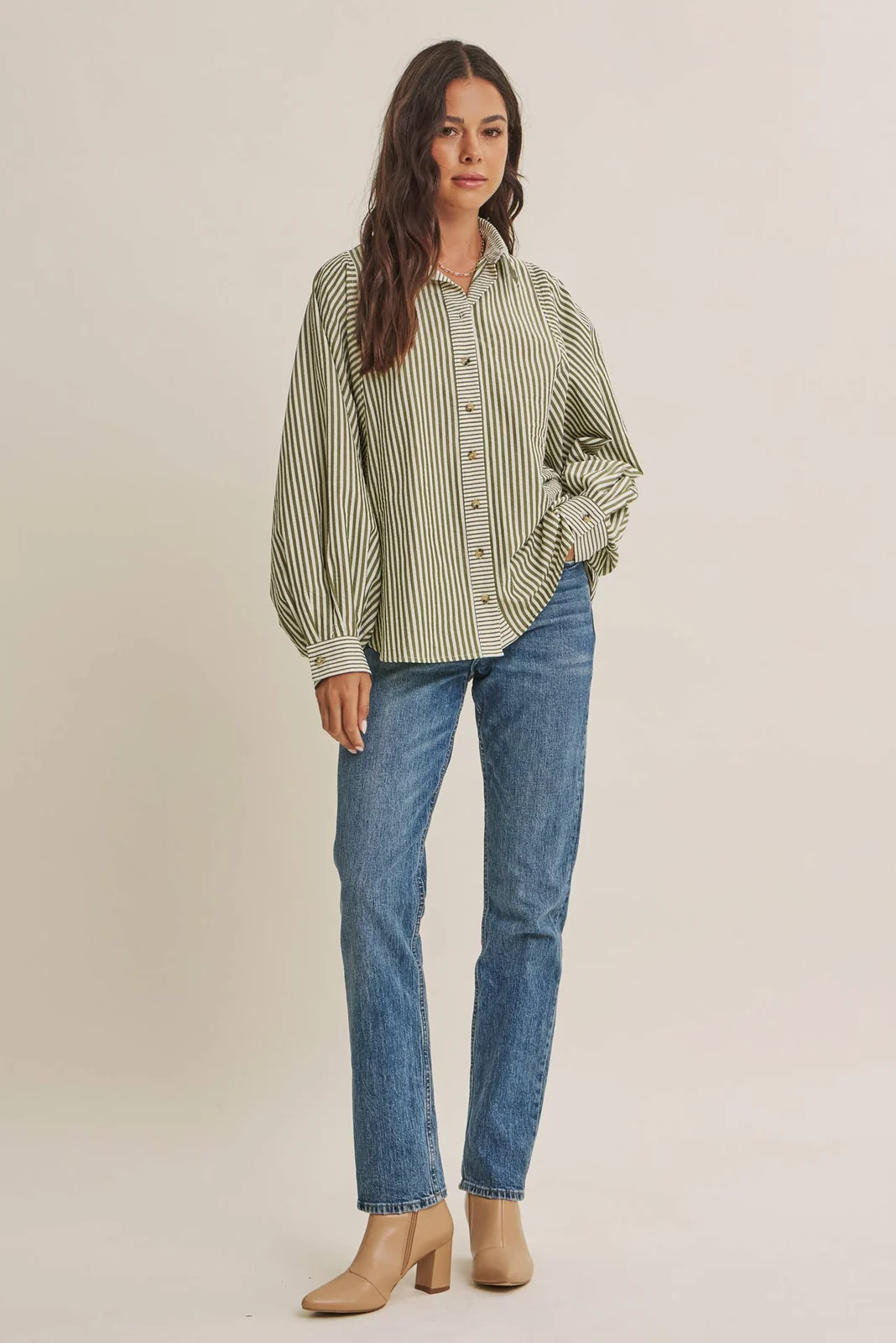 View 12: French Cafe Button Down Shirt