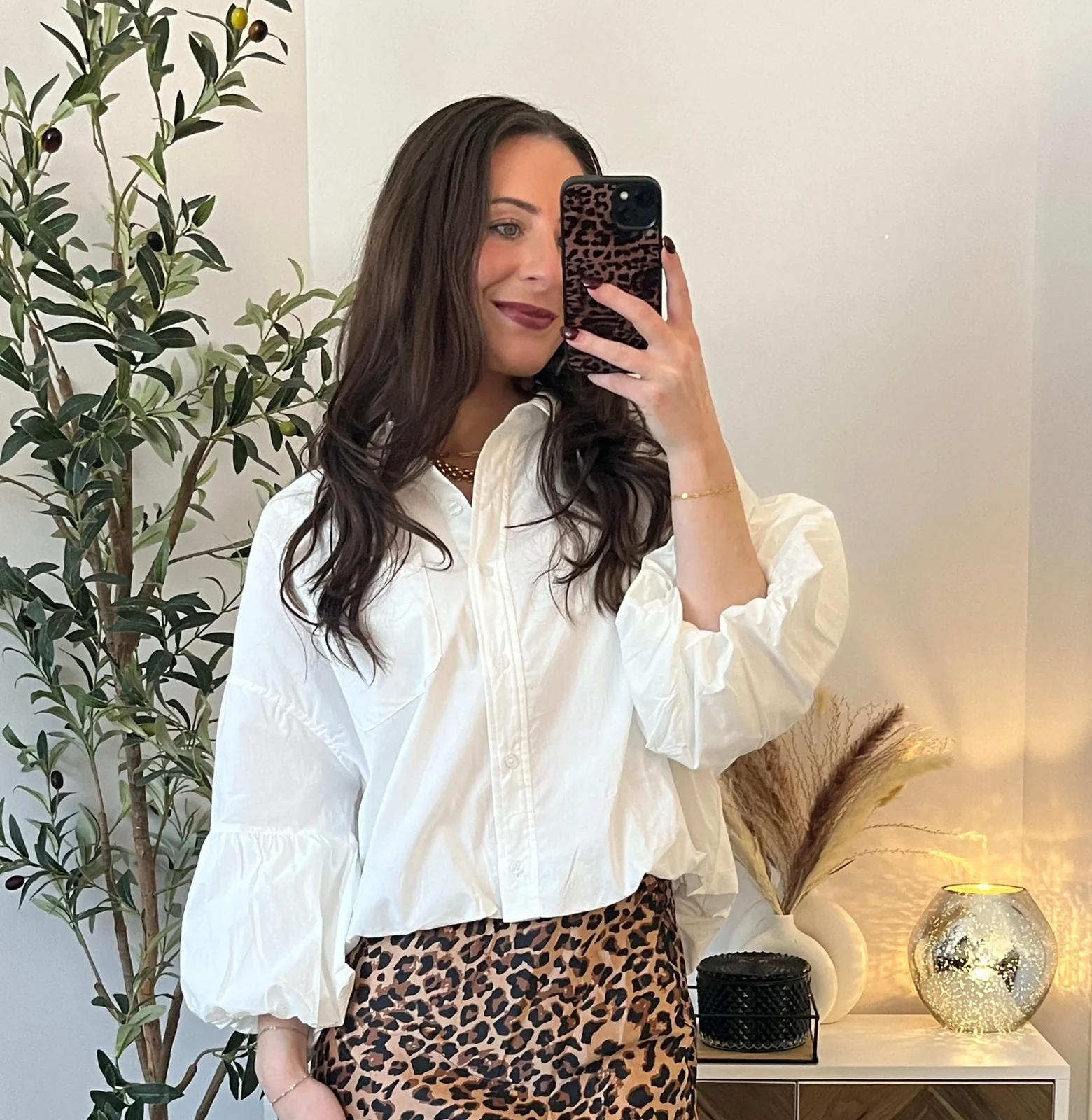 Luxe Compass Blouse