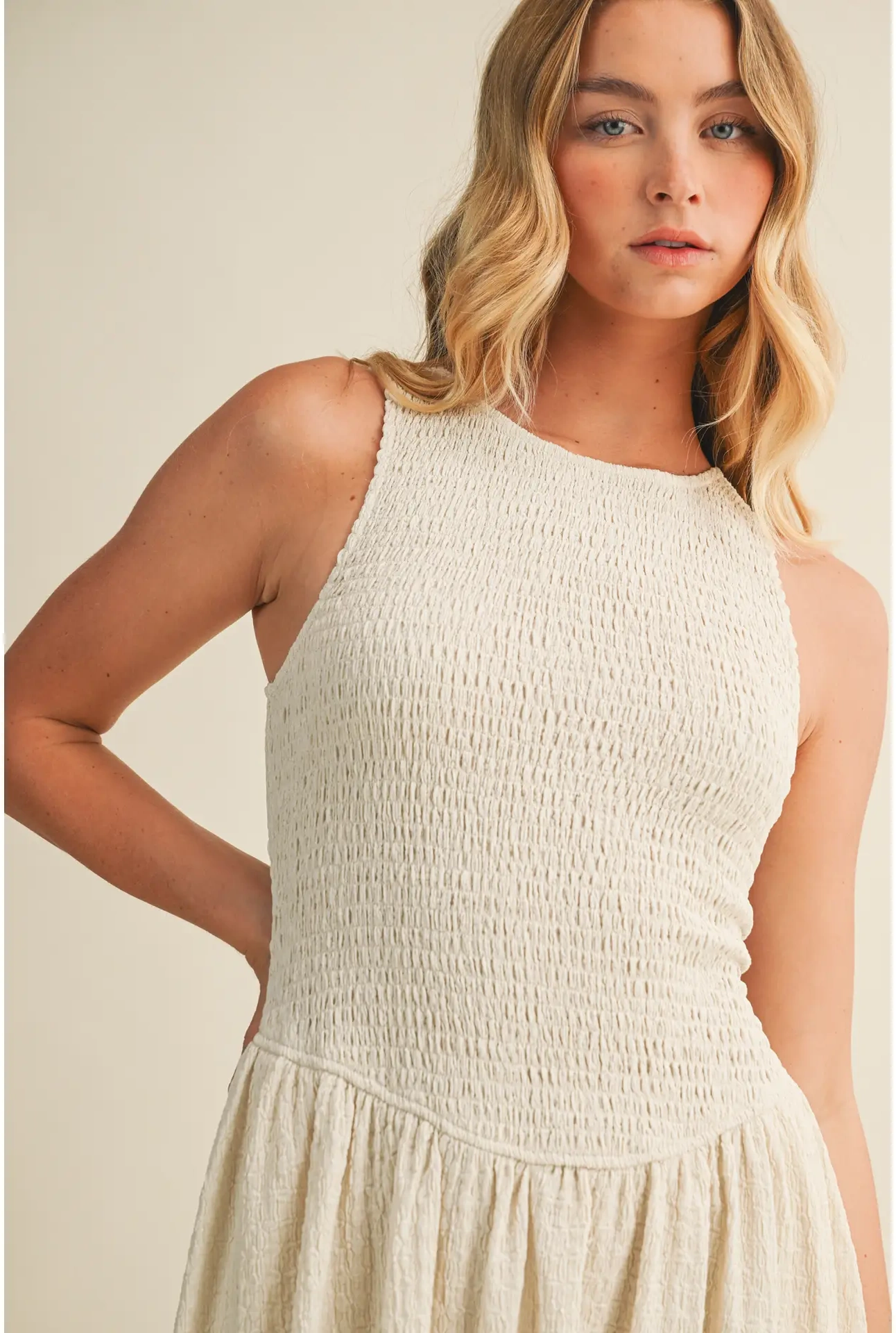 Summer Breeze Smocked Maxi Dress