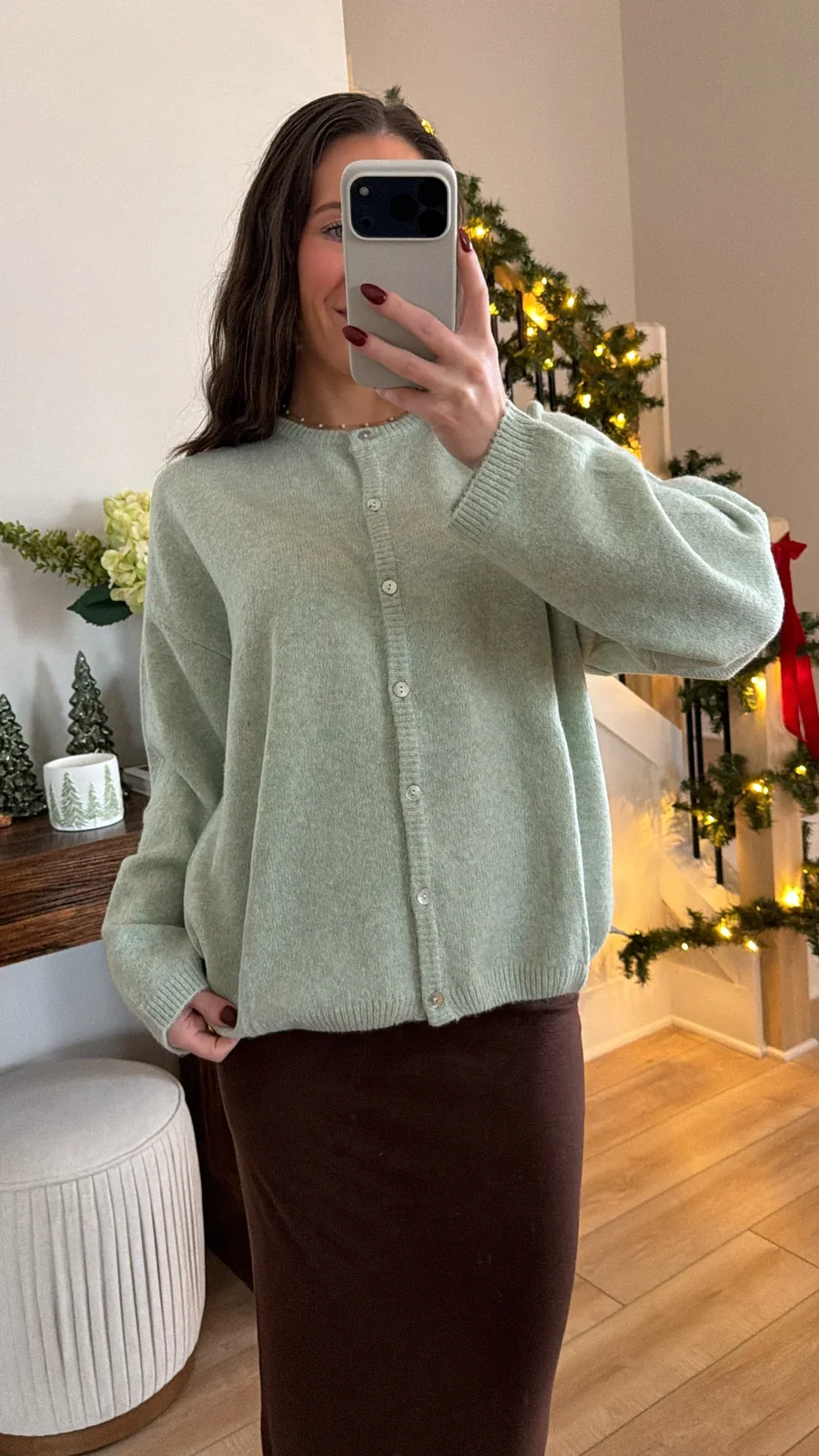 View 6: Cream Coast Cardigan Sweater