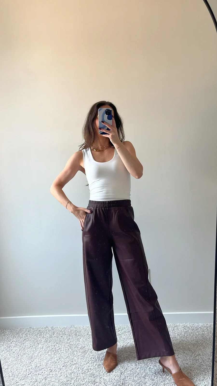 Venezia Leather Pants