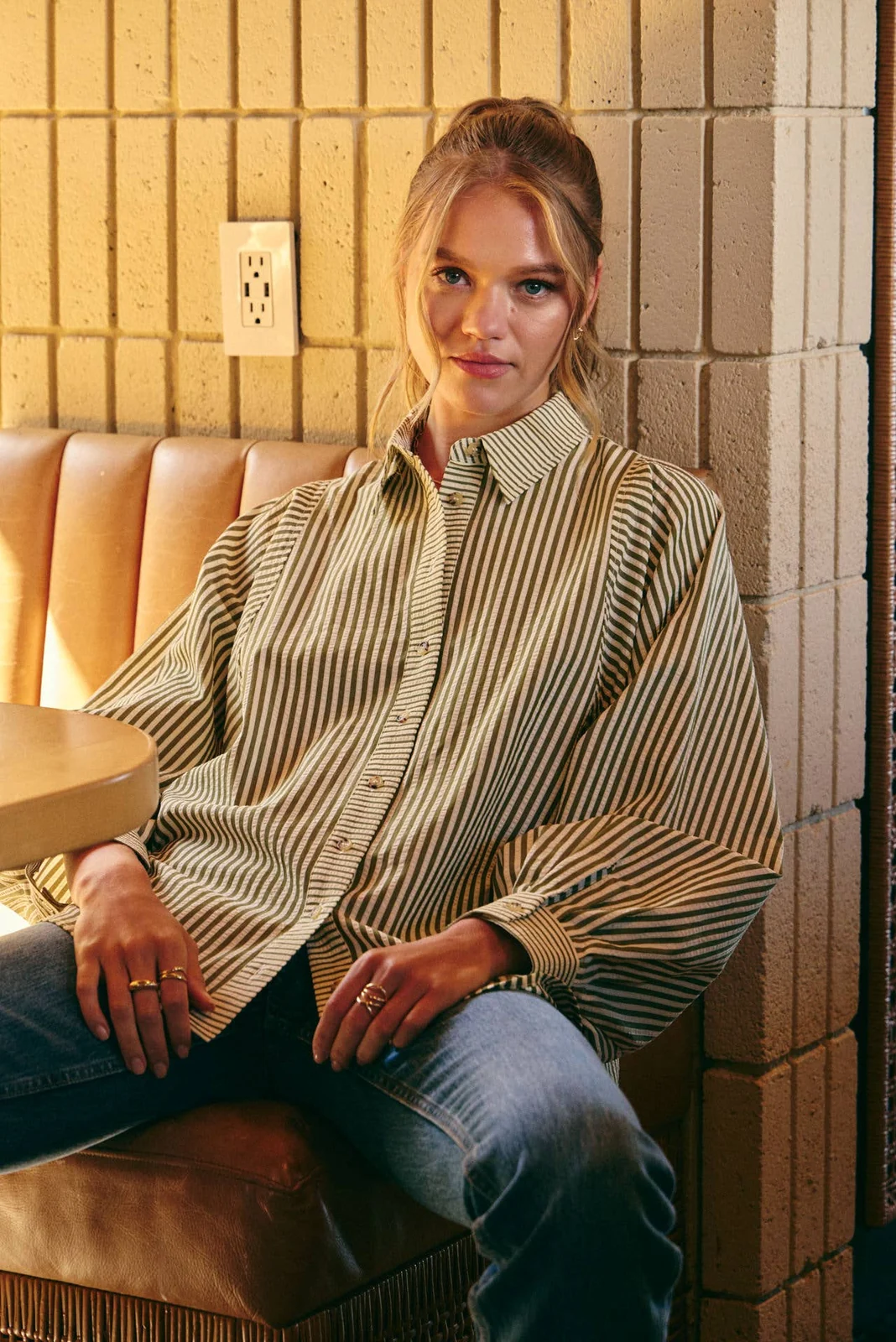 View 10: French Cafe Button Down Shirt