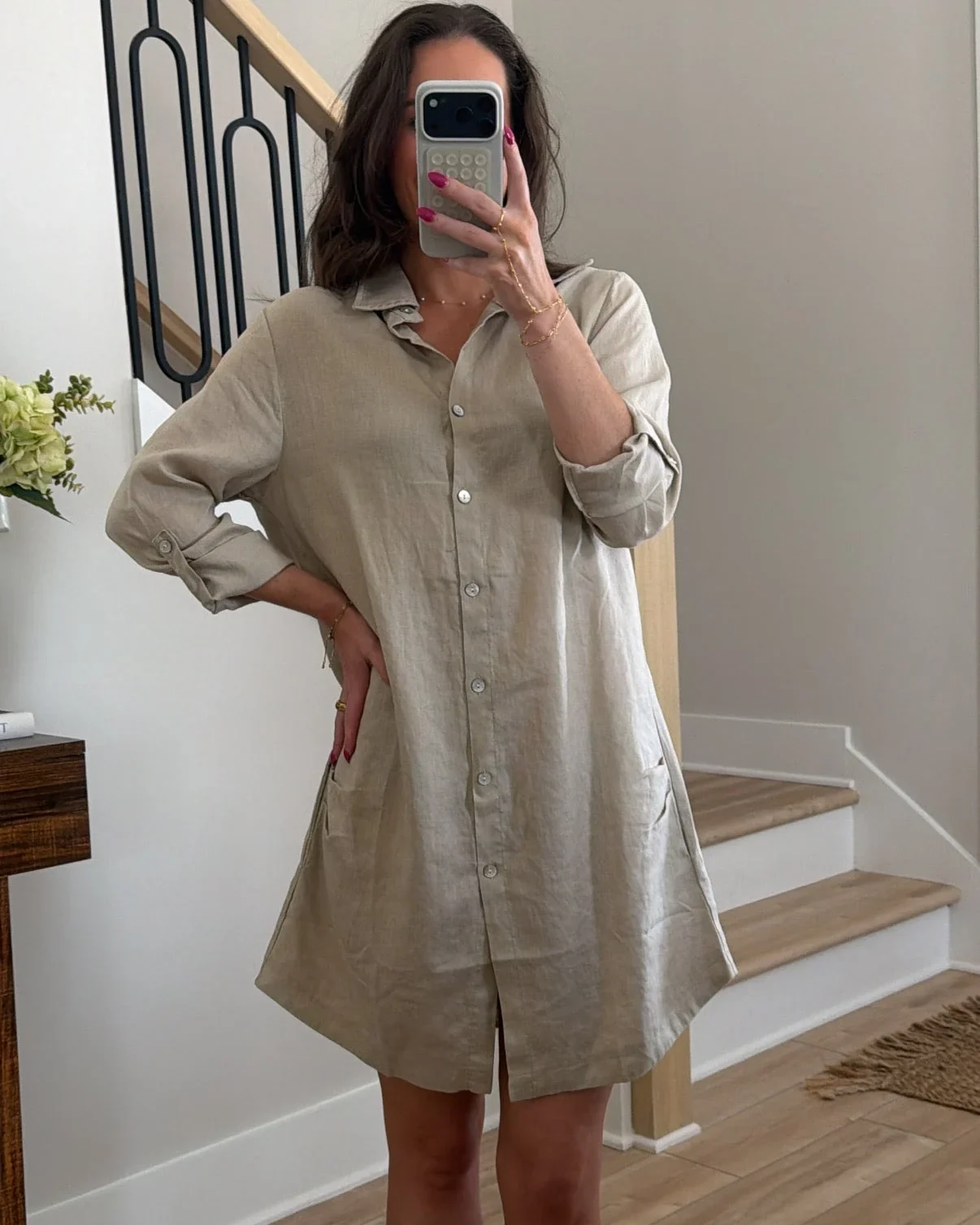 Milano Linen Dress