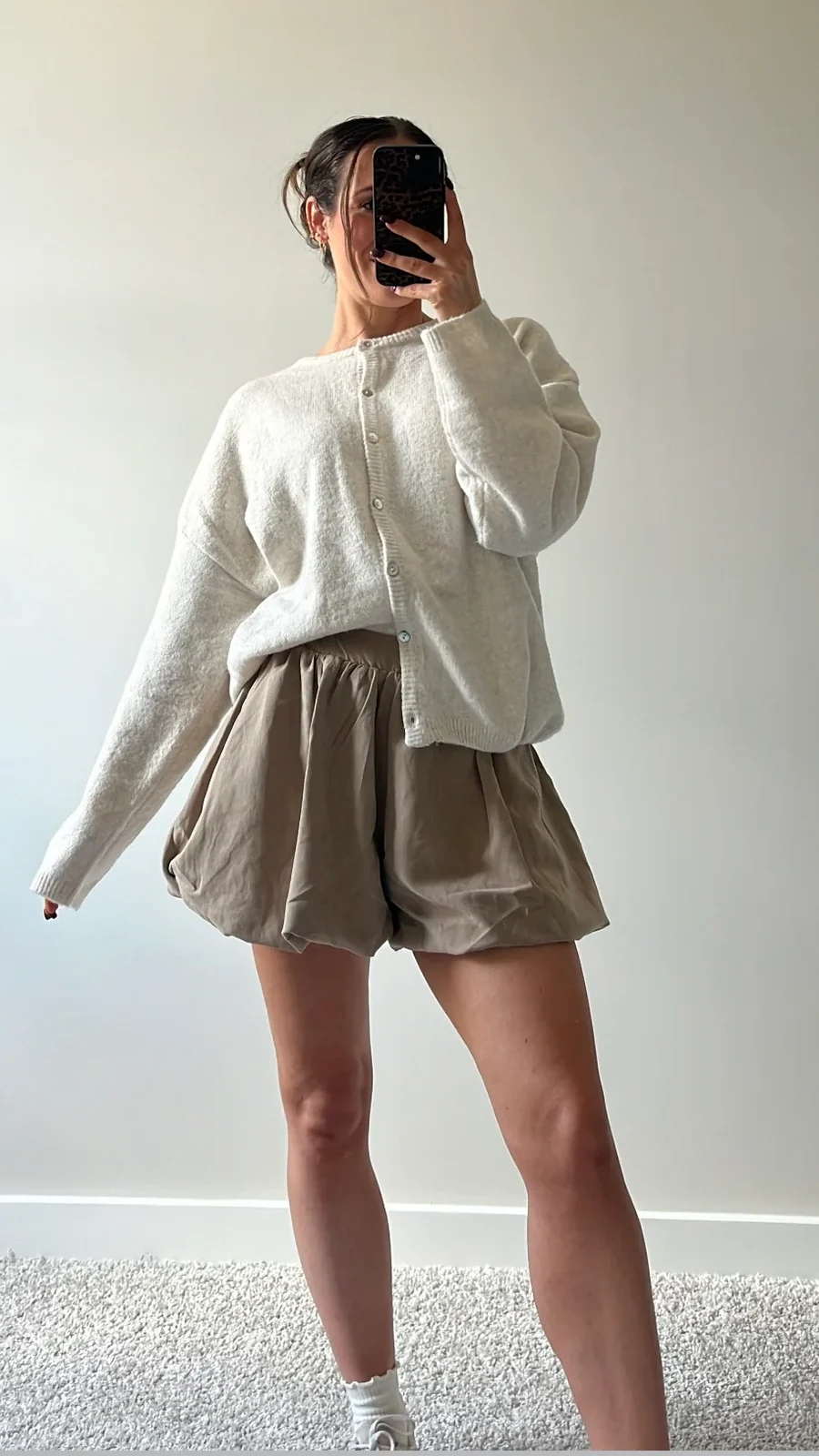 View 4: Cream Coast Cardigan Sweater