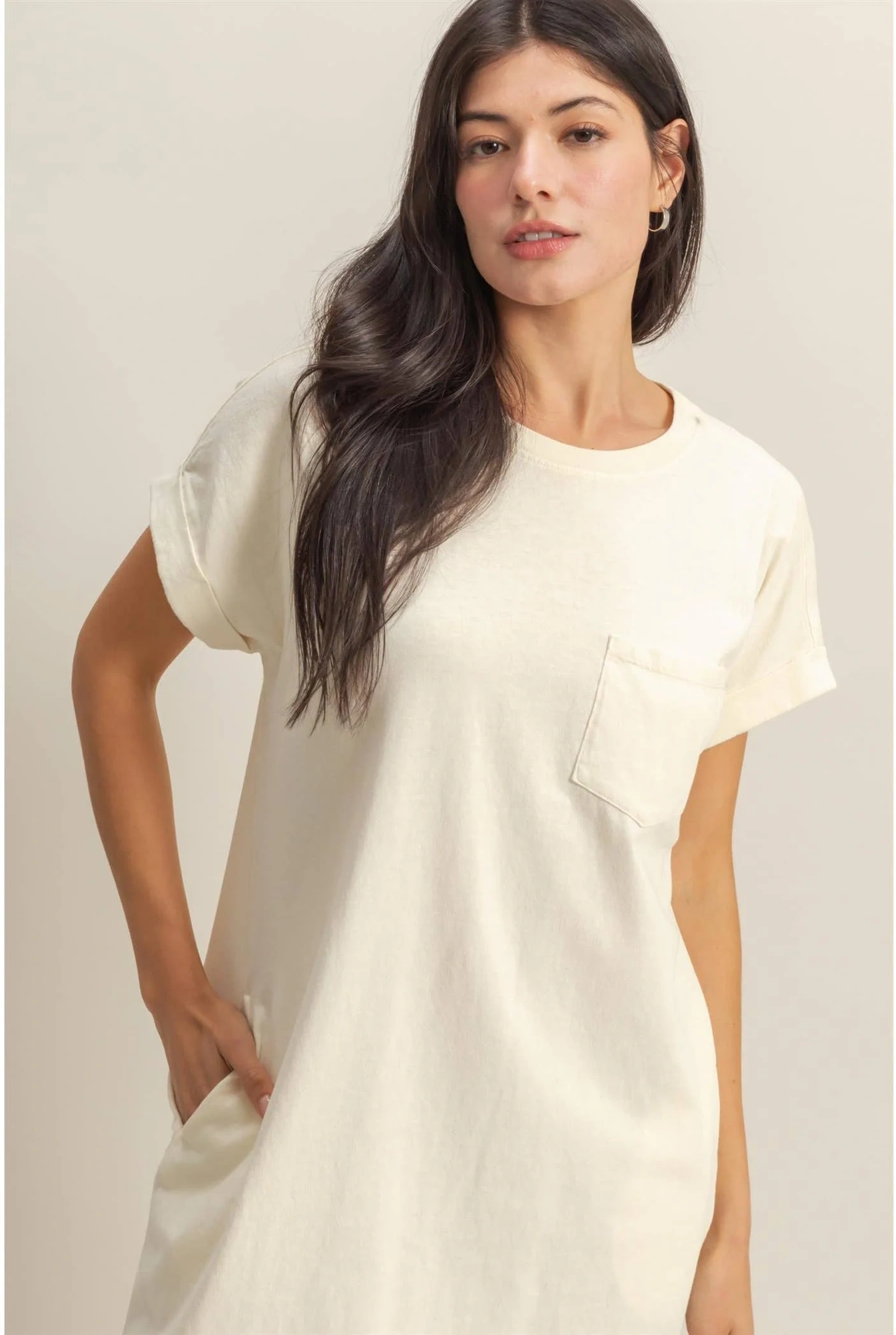 View 7: Unwind In Style T-Shirt Dress