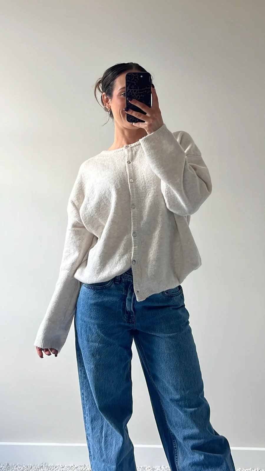 View 26: Cream Coast Cardigan Sweater