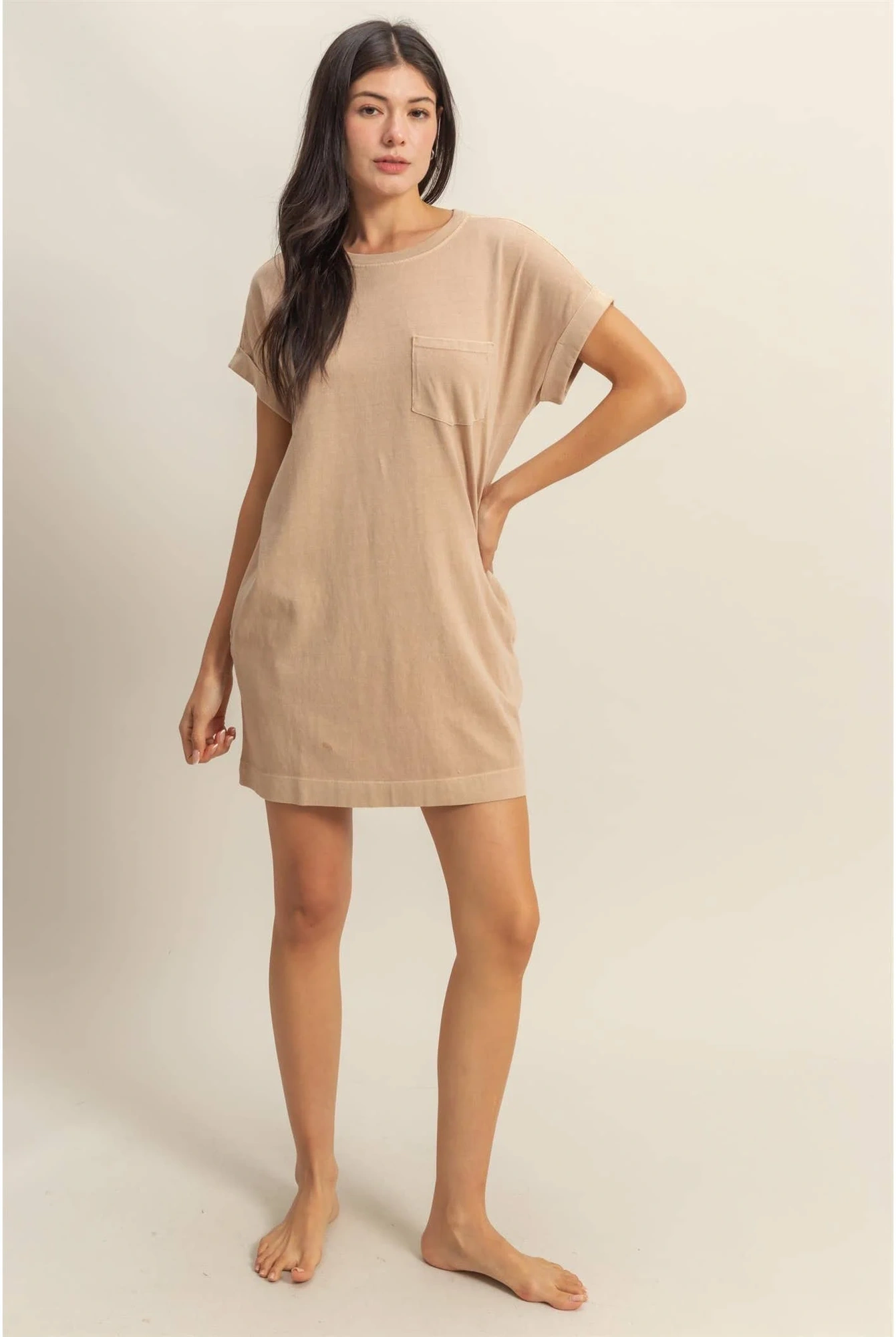 View 5: Unwind In Style T-Shirt Dress