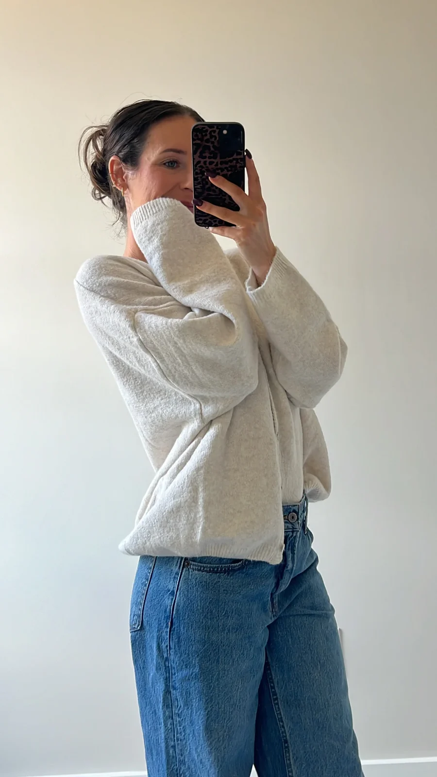 View 27: Cream Coast Cardigan Sweater