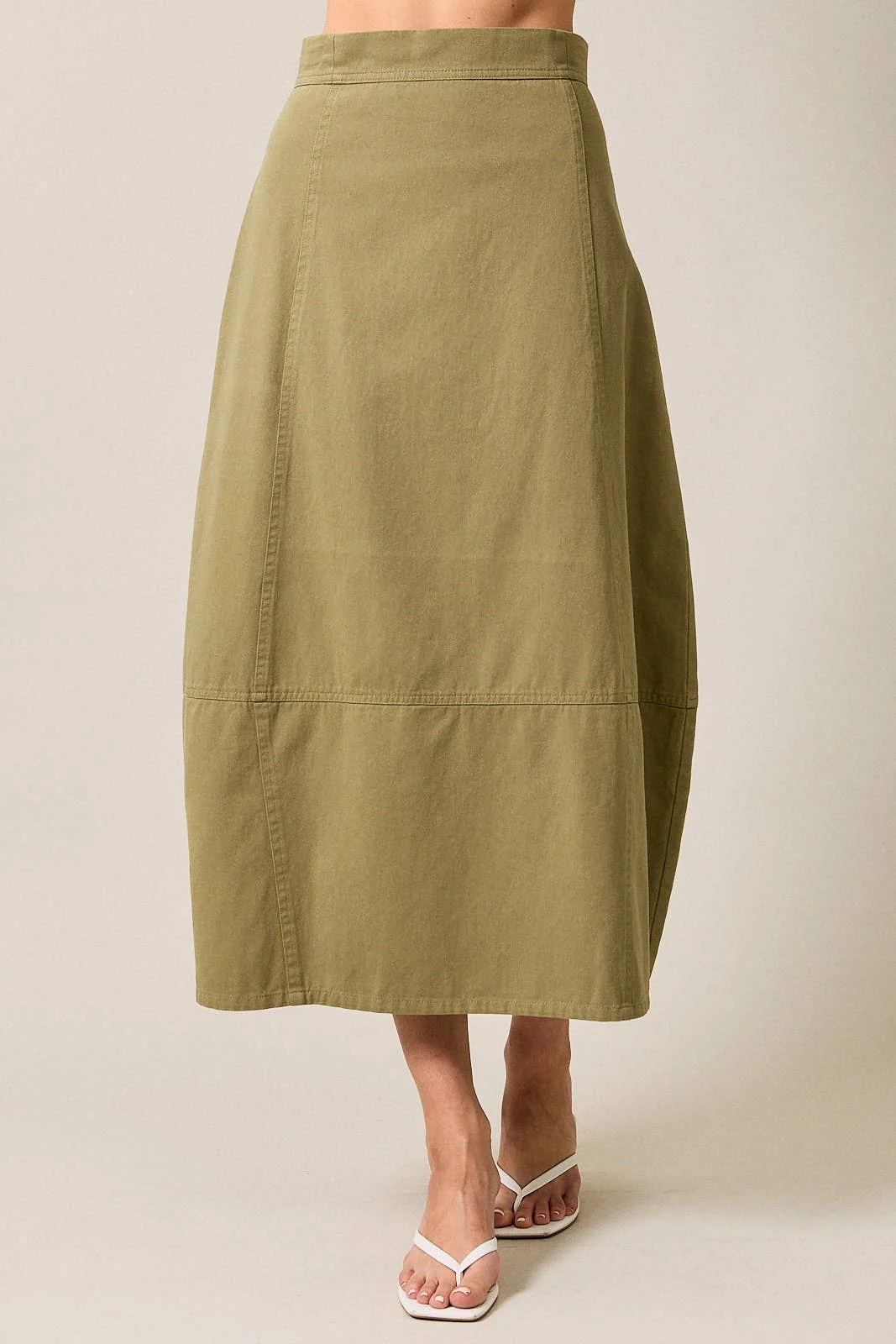Juniper Barrel Midi Skirt