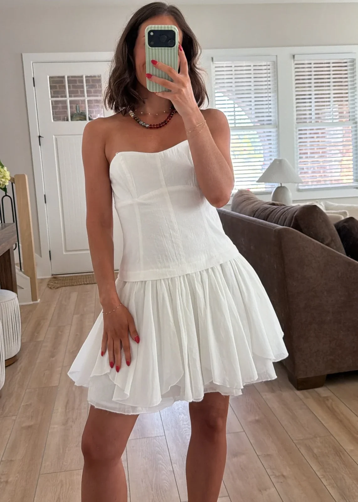 Fall Fever Drop Waist Dress