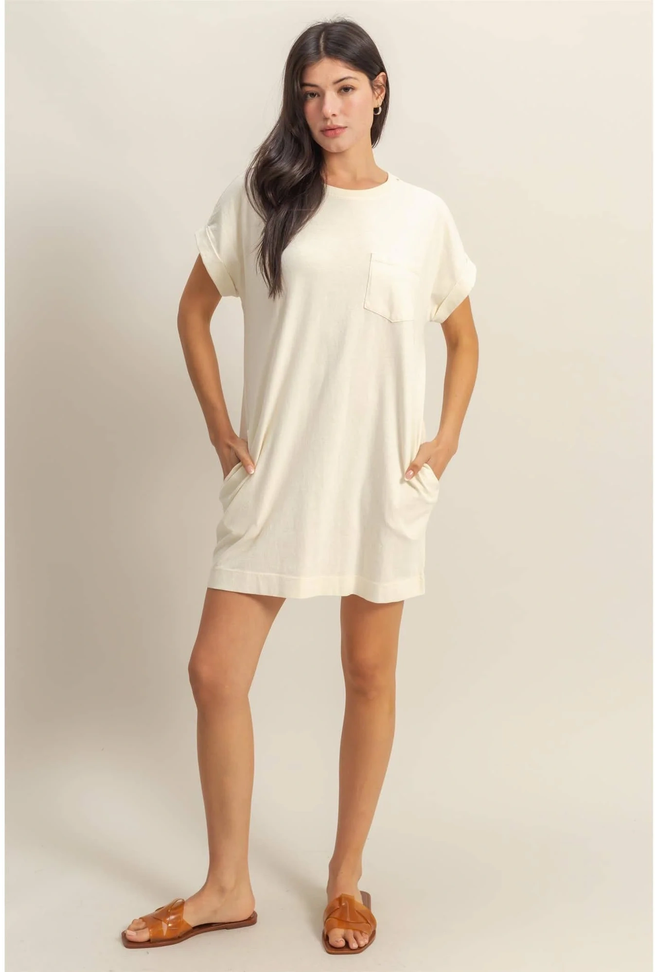 View 9: Unwind In Style T-Shirt Dress