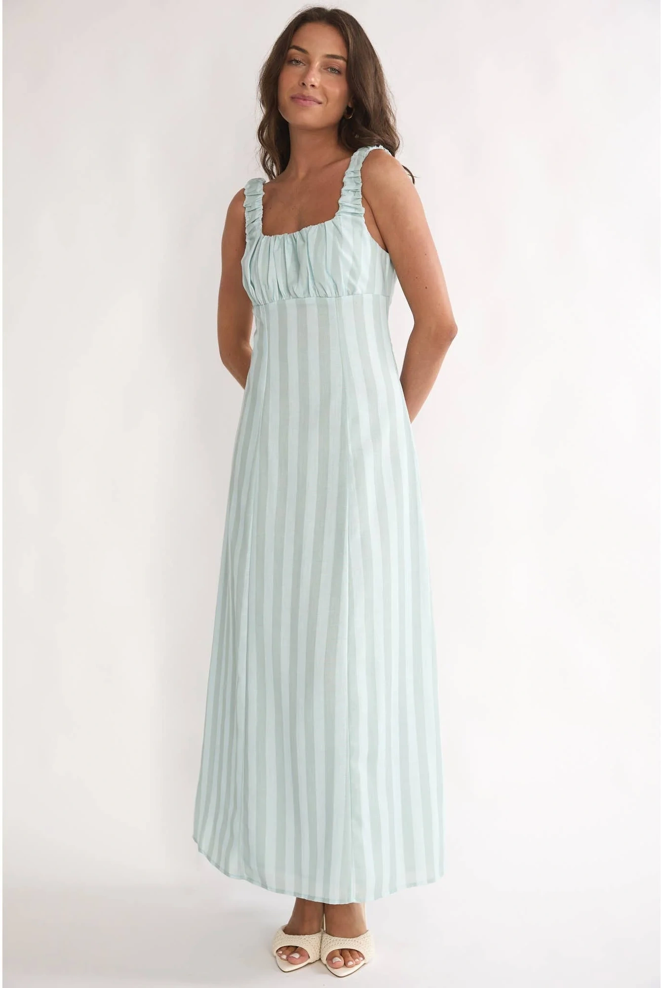 Ocean Showers Maxi Dress