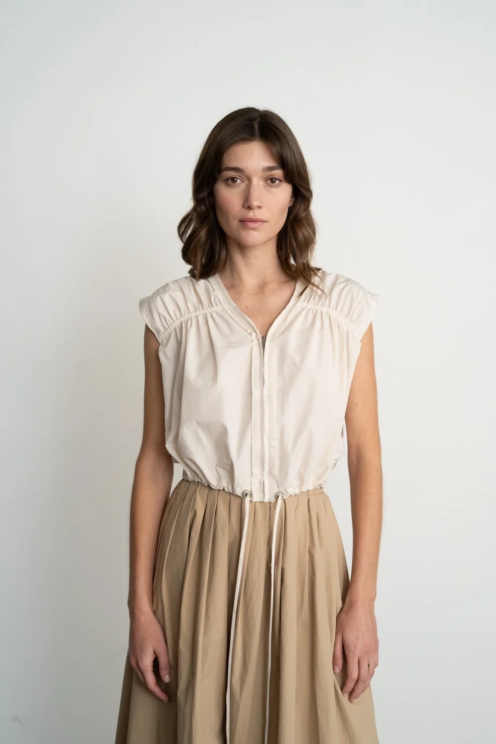 View 11: Soleil Zipper Top