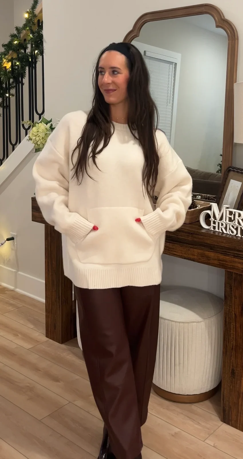 Cappuccino Knit Sweater