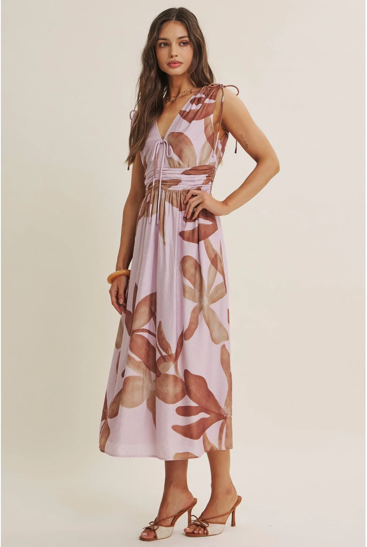 View 11: Tropical Sunset Midi Dress