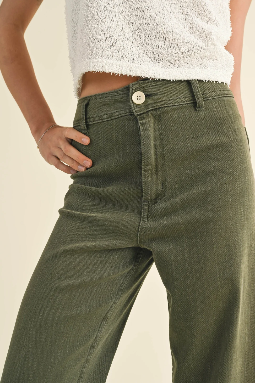 View 4: Cozy Trails Wide Leg Pants