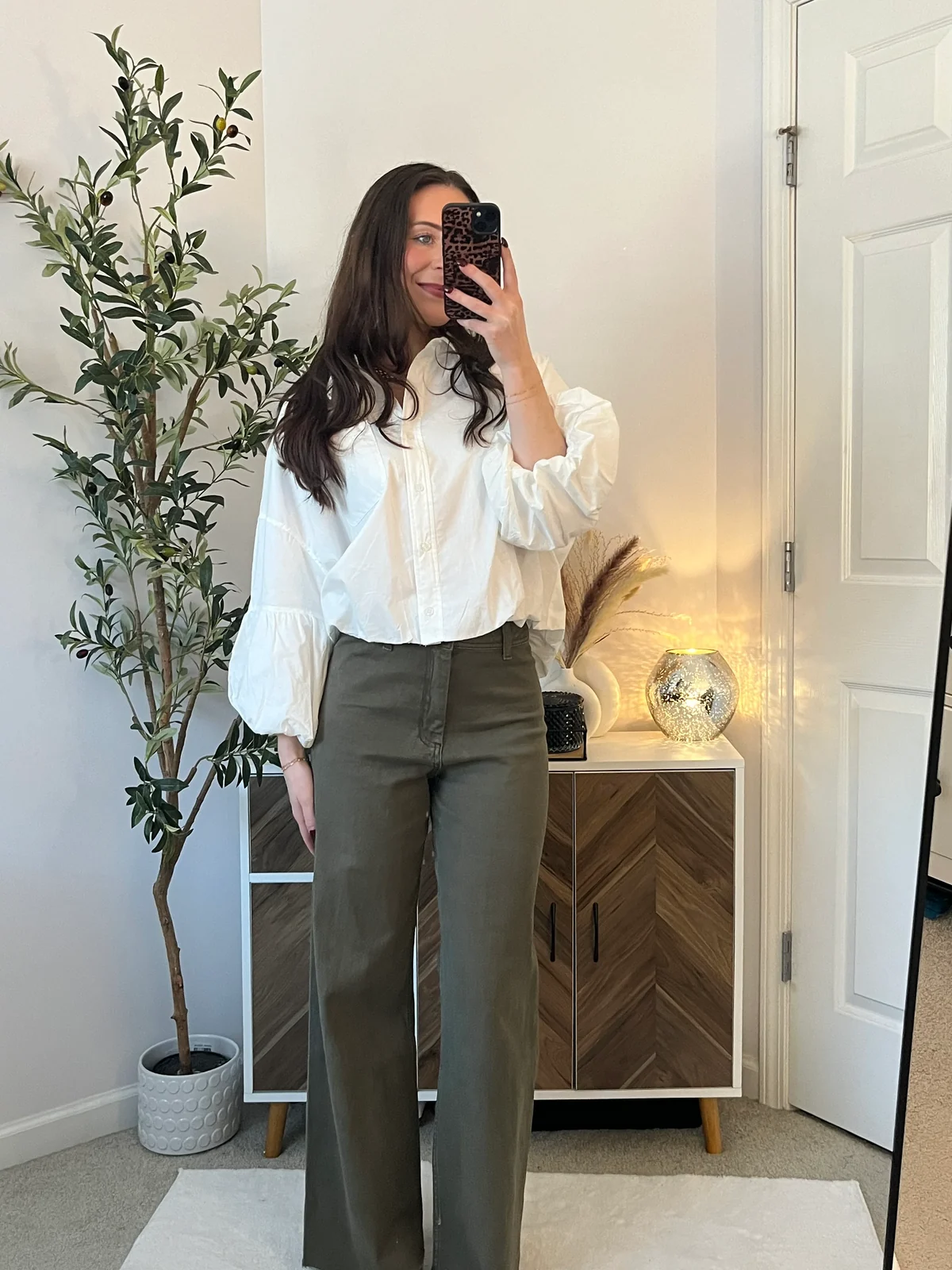 View 7: Cozy Trails Wide Leg Pants