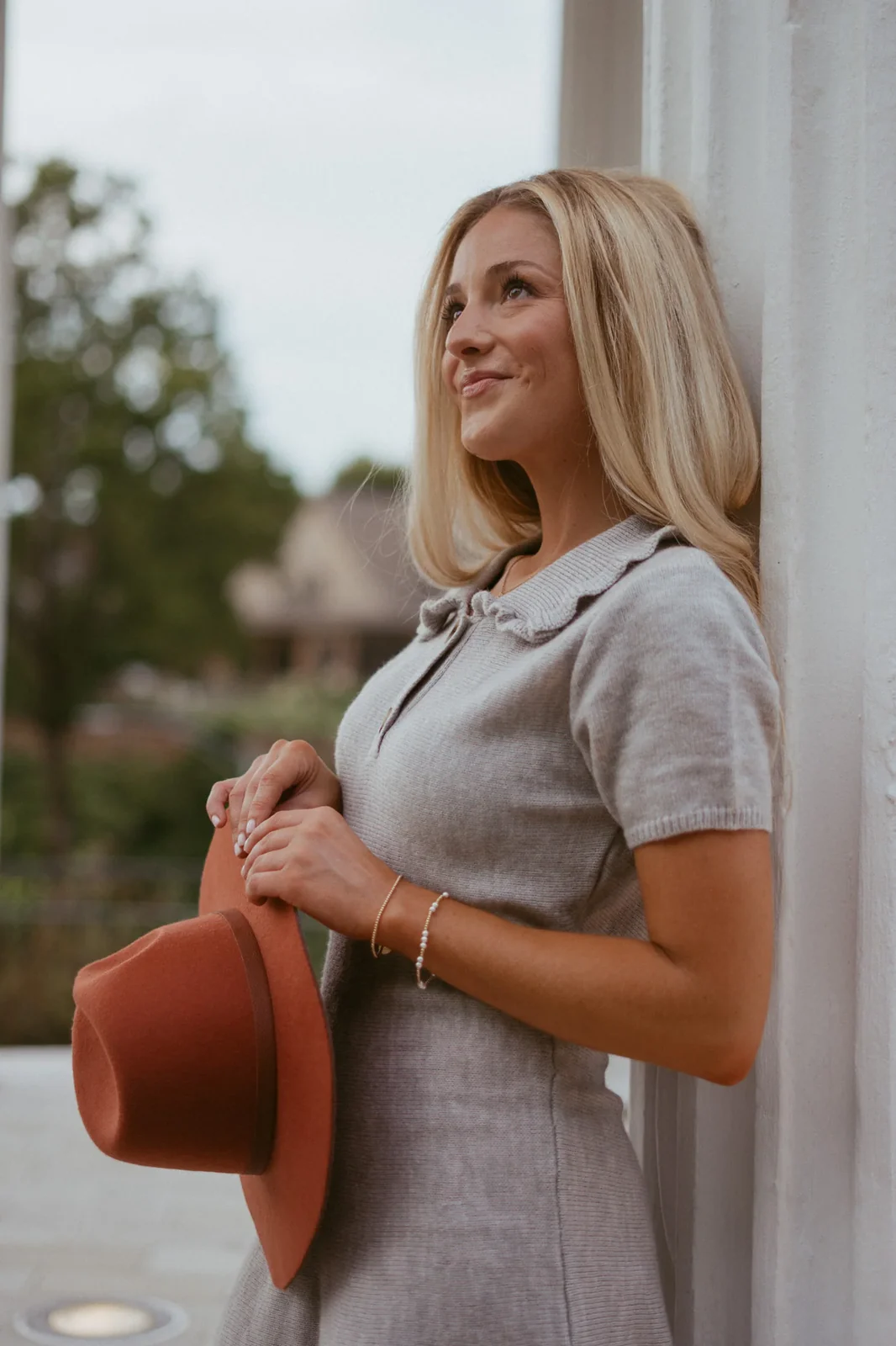 Roma Polo Collared Sweater Dress