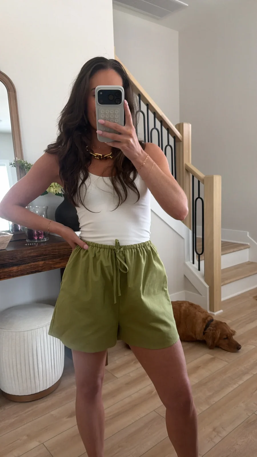View 11: Seaside Linen Drawstring Shorts