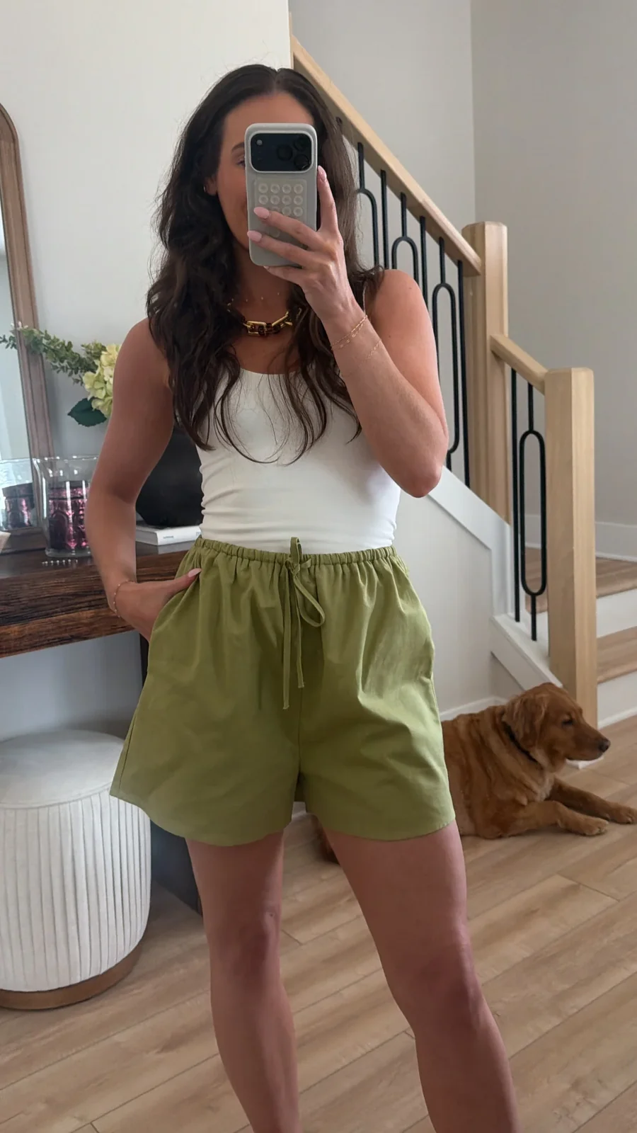View 7: Seaside Linen Drawstring Shorts